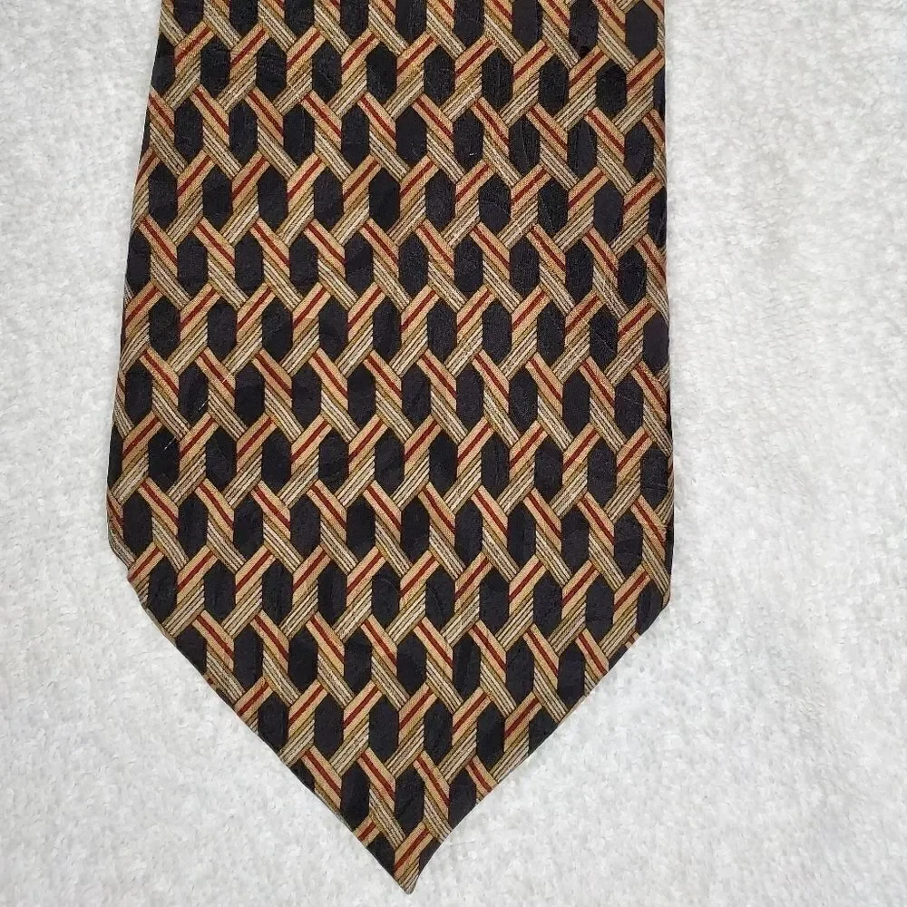 2 Addison on Madison handmade silk neck ties.